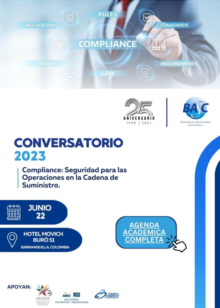 Conversatorio “Compliance: Seguridad para las Operaciones en la Cadena de Suministro”