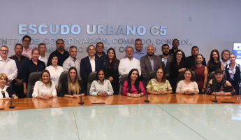 Grupo de Directores Ejecutivos BASC en las instalaciones de Escudo C5 del Estado de Jalisco.
